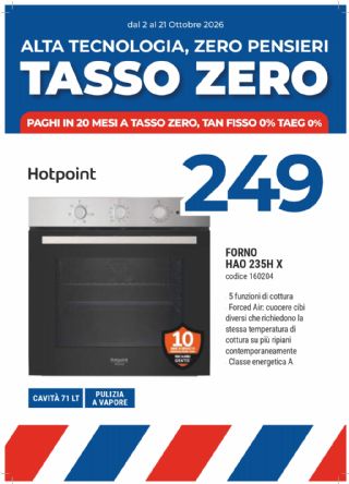FORNO HOTPOINT-ARISTON HAO235HX
